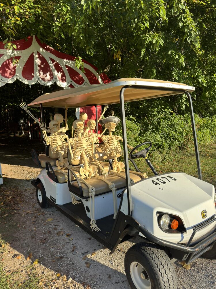 Haunted Golf Cart Ride image